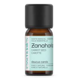 Aceite esencial de Zanahoria, 100% puro y natural, 10 ml.