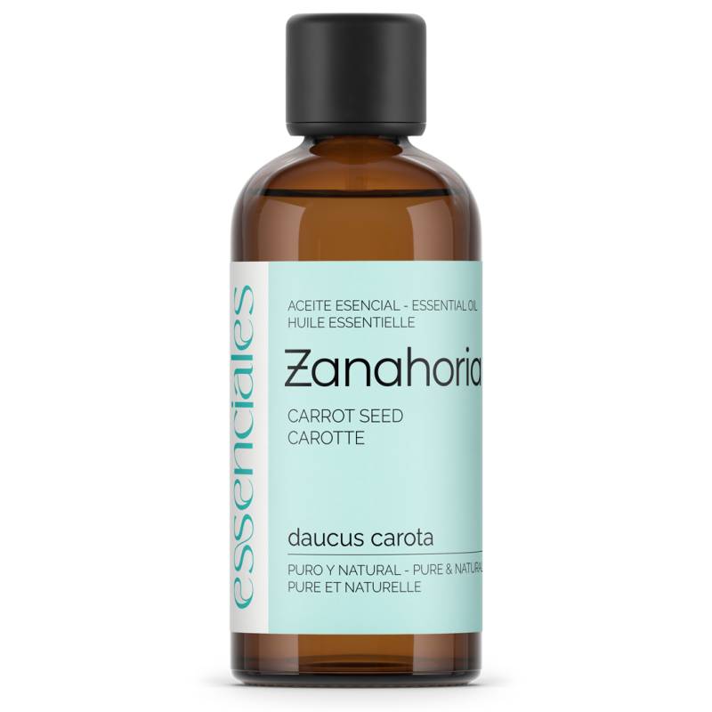Aceite esencial de Zanahoria, 100% puro y natural, 100 ml.