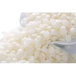 Cera blanca de abeja natural (filtrada), pellets, 250 g