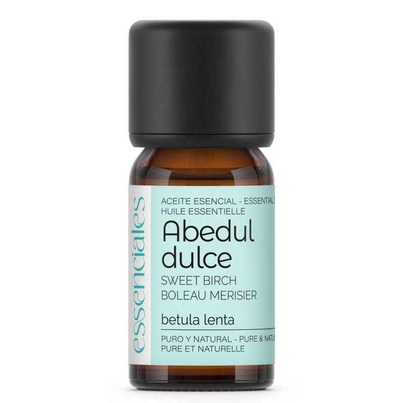 Aceite esencial de Abedul dulce, 100% puro y natural, 10 ml.