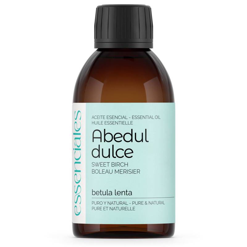 Aceite esencial de Abedul dulce, 100% puro y natural, 200 ml.