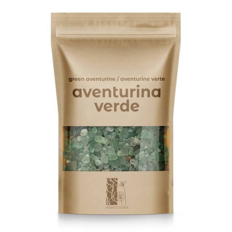 Cristais de Aventurina Verde - 80g de Pedra Verde 100% Natural, Pare de Se Sentir Mal
