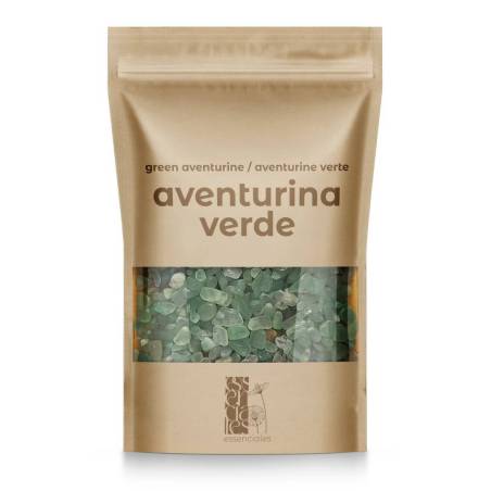 Cristais de Aventurina Verde - 80g de Pedra Verde 100% Natural, Pare de Se Sentir Mal
