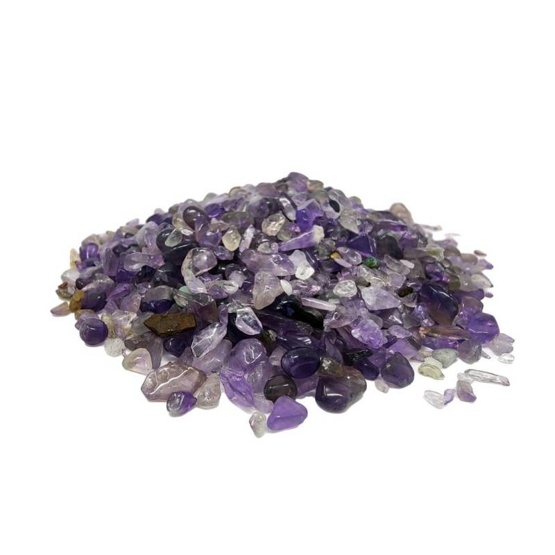 Cristais de Ametista - 80g - gema natural, Alivia o estresse