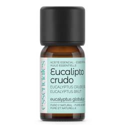 Aceite esencial de Eucalipto, crudo (sin fraccionar), 100% puro y natural, 10 ml.