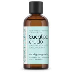Aceite esencial de Eucalipto, crudo (sin fraccionar), 100% puro y natural, 100 ml.