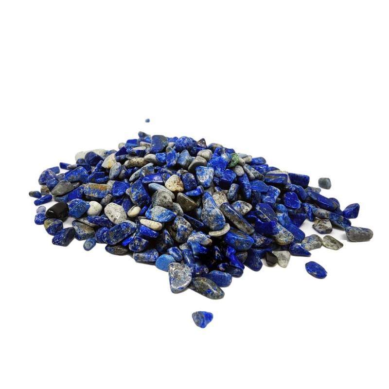 Grava de Lápis-lazúli - 80g 100% Natural ¡Afasta a má energia!