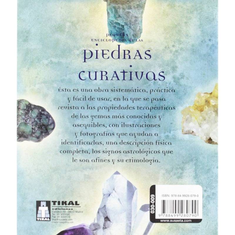 Piedras Curativas, Pequeña Enciclopedia - Book