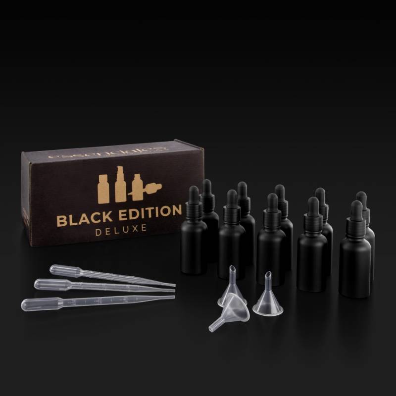 Flasche 30 ml bernsteinfarbenes Glas mit Pipette x 10 Stk | Essenciales