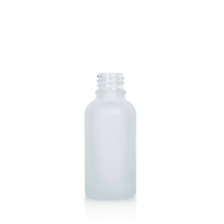 Bottiglia 30 ml di vetro smerigliato - Qualità Certificata