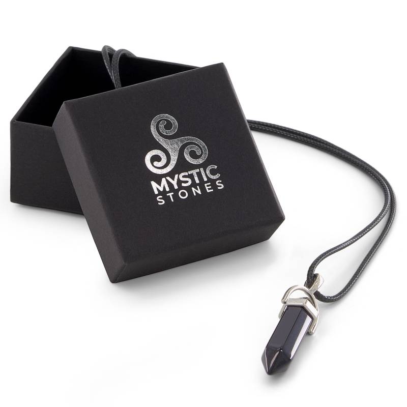 Pendentif en Obsidienne Noire - Pierre Naturelle Protection Énergétique