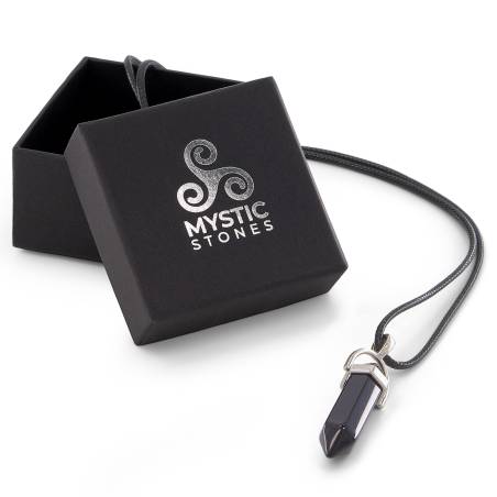 Pendentif en Obsidienne Noire - Pierre Naturelle Protection Énergétique