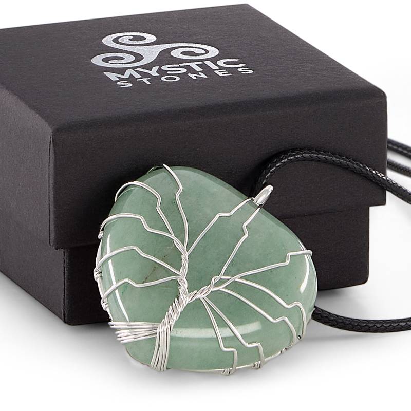 Ciondolo Cuore Avventurina Verde - Pietre Naturali