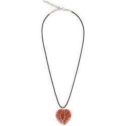 Colgante Cuore Diaspro Rosso, pietra energetica naturale: sblocco, concentrazione e autostima!