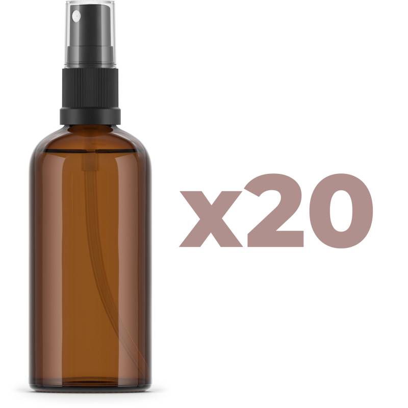 Flasche 100 ml mit Sprühkopf x 20