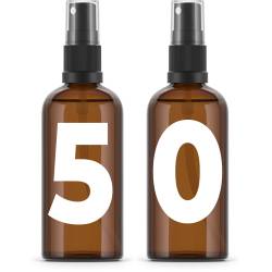 Bottiglia 100 ml con nebulizzatore x 50