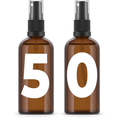 Bottiglia 100 ml con nebulizzatore x 50