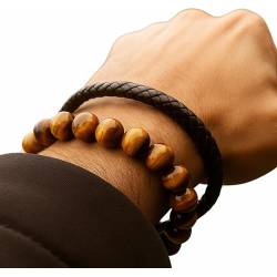 Bracelet de perles Œil de Tigre