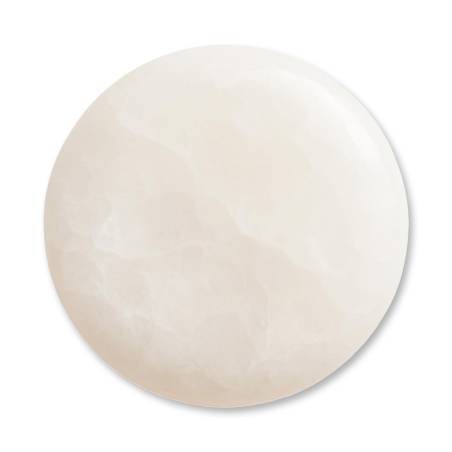 Piedra plana Quartzo Branco