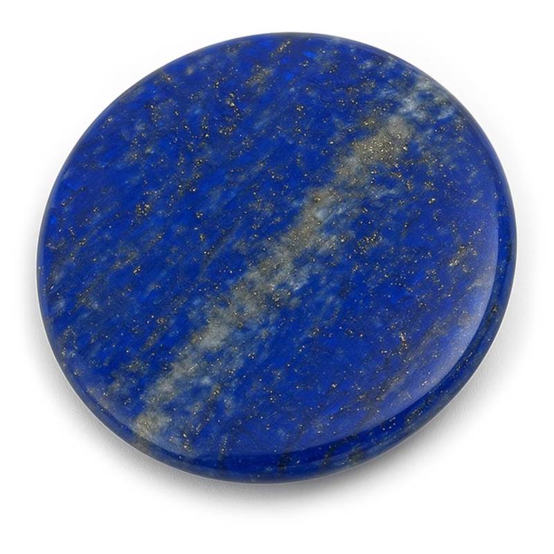 Flacher Lapislazuli-Stein