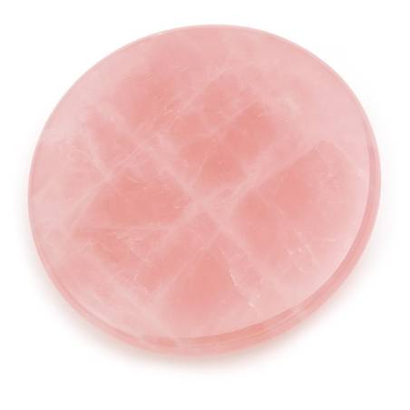 Piedra plana Cuarzo Rosa