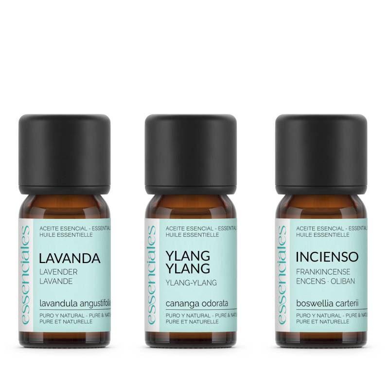 Equilibrio & Armonia: Oli Essenziali di Ylang Ylang, Incenso e Lavanda