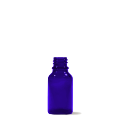 Botella 10 ml - cristal azul