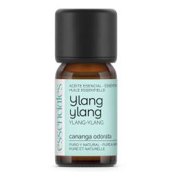 Aceite esencial de Ylang ylang, 100% puro y natural, 10 ml.