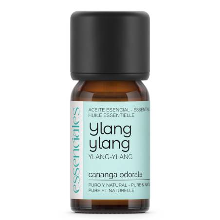 Aceite esencial de Ylang ylang, 100% puro y natural, 10 ml.