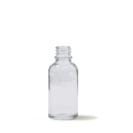 30ml Bottle - Glass - Transparent