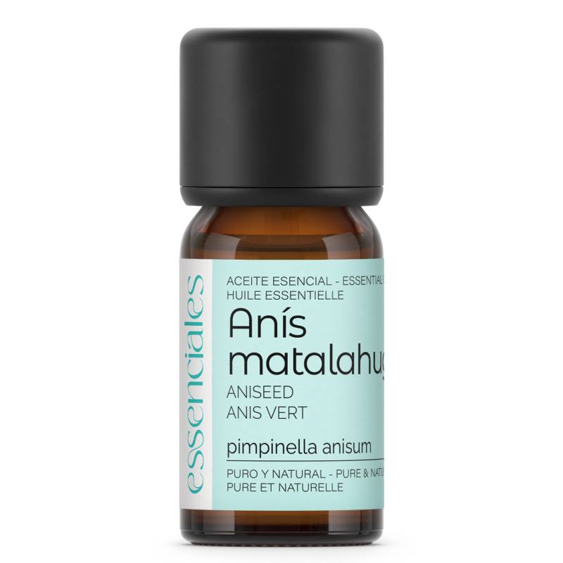 Aceite esencial de Anís Matalahúva, 100% puro y natural, 10 ml.