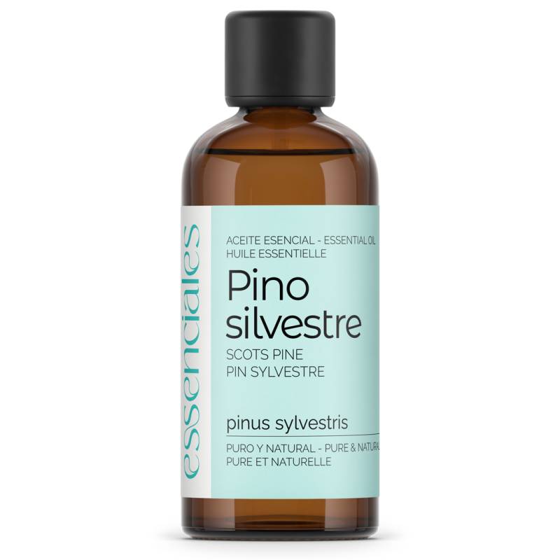 Aceite esencial de Pino silvestre, 100% puro y natural, 100 ml.