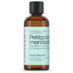 Aceite esencial de Petitgrain mandarino, 100% puro y natural, 100 ml.