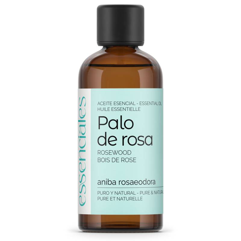 Aceite esencial de Palo de Rosa, 100% puro y natural, 100 ml.