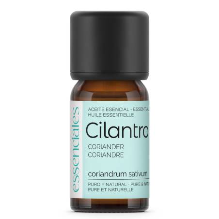 Aceite esencial de Cilantro, 100% puro y natural, 10 ml.