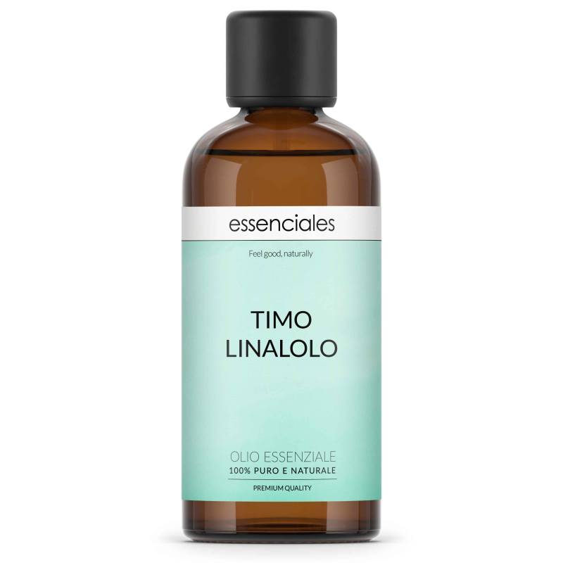 Aceite esencial de Tomillo linalol, 100% puro y natural, 100 ml.