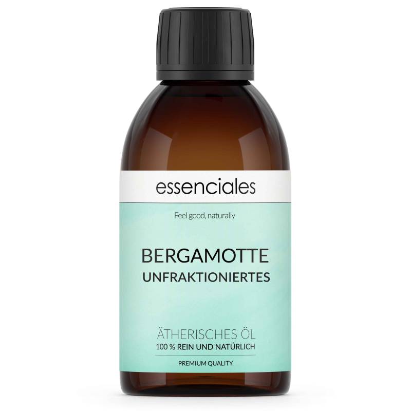 Aceite esencial de Bergamota Extra (entera, sin fraccionar), 100% puro y natural, 500 ml.