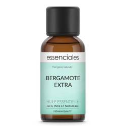 Aceite esencial de Bergamota Extra (entera, sin fraccionar), 100% puro y natural, 30 ml.