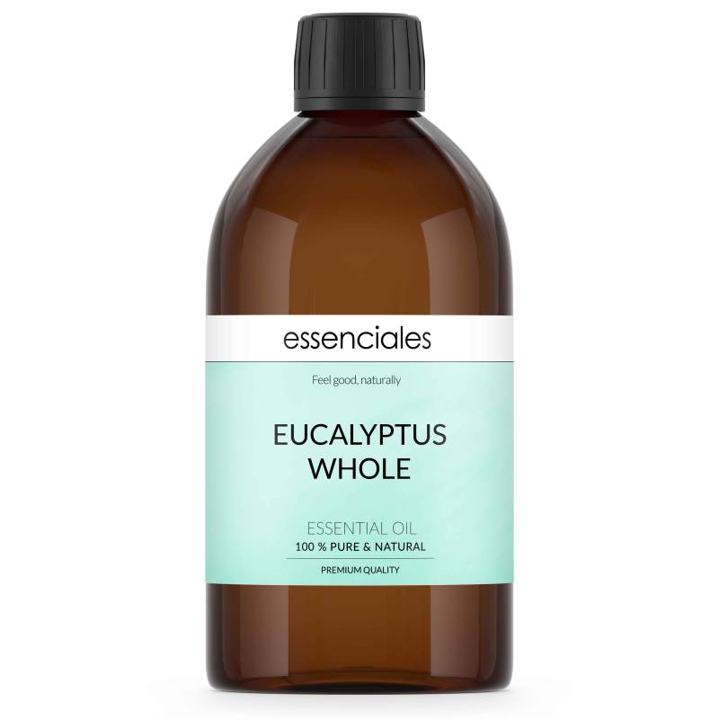 Whole Full spectrum Eucalyptus Essential Oil, unrectified Globulus, 100% pure & natural, 500 ml.