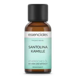 Aceite esencial de Manzanilla Santolina, 100% puro y natural, 30 ml.