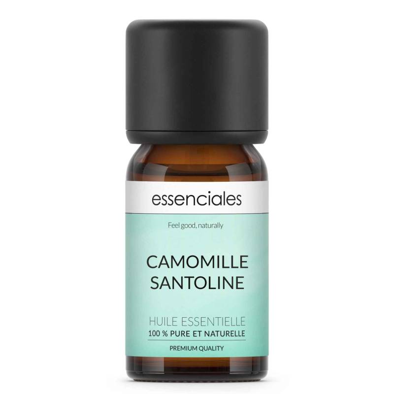 Aceite esencial de Manzanilla Santolina, 100% puro y natural, 10 ml.