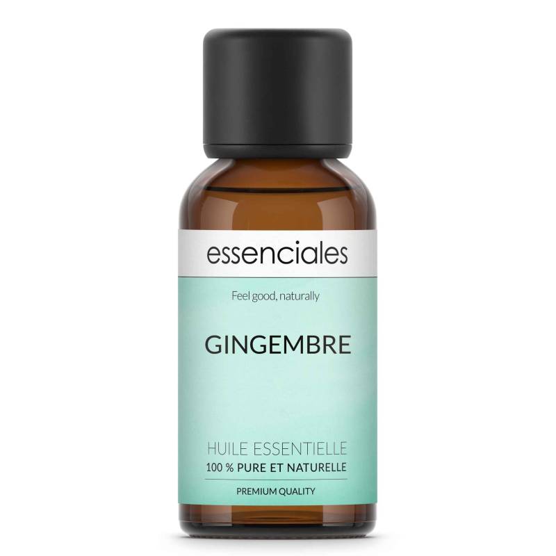 Aceite esencial de Jengibre, 100% puro y natural, 30 ml.