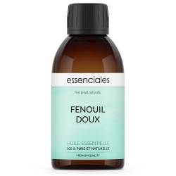 Aceite esencial de Hinojo dulce, 100% puro y natural, 200 ml.