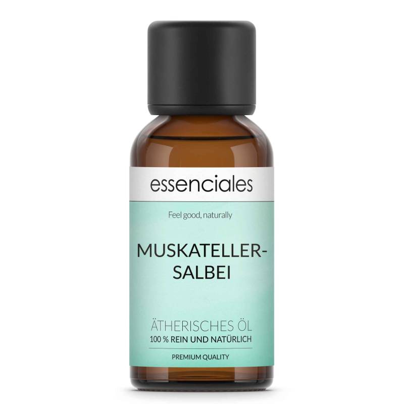 Aceite esencial de Salvia sclarea o romana, 100% puro y natural, 30 ml.