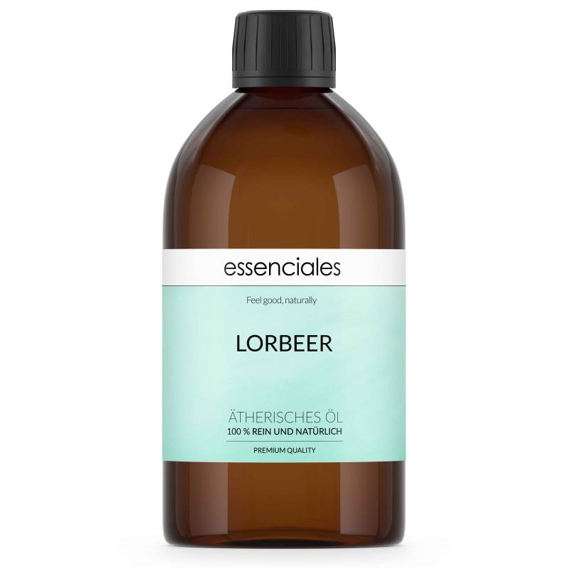 Aceite esencial de Laurel, 100% puro y natural, 500 ml.