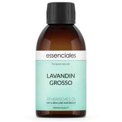 Aceite esencial de Lavandín Grosso, 100% puro y natural, 200 ml.