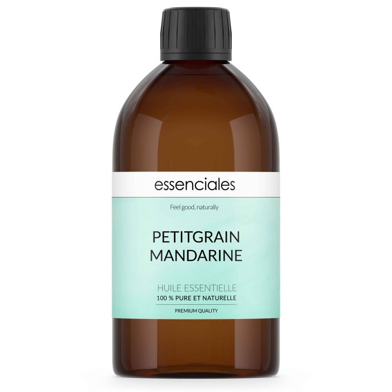 Aceite esencial de Petitgrain mandarino, 100% puro y natural, 500 ml.