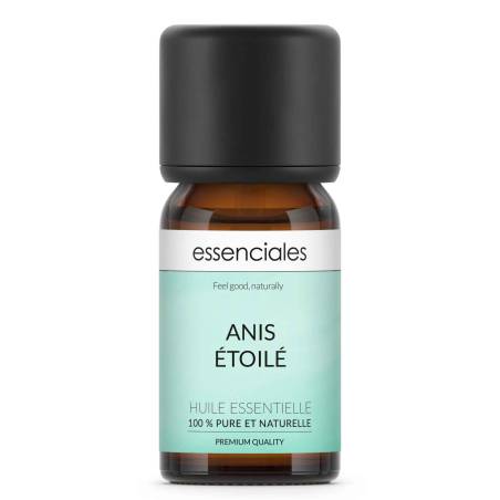 Aceite esencial de Anís estrellado o badiana, 100% puro y natural, 10 ml.