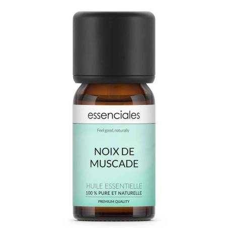 Huile essentielle de muscade, 100% pure et naturelle, 10 ml
