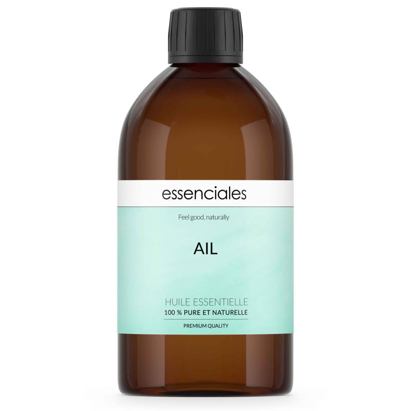 Huile essentielle d'ail, 100 % pure. 500 ml